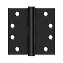 Deltana S44HDBB Heavy Duty Ball Bearing Square Corner Hinge - 4'' x 4'' - Stellar Hardware and Bath