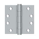 Deltana S44HDBB Heavy Duty Ball Bearing Square Corner Hinge - 4'' x 4'' - Stellar Hardware and Bath