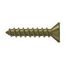 Deltana SCWS1010 Wood Screw, Steel,