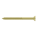 Deltana SCWS1025 Wood Screw, Steel,