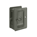 Deltana SDLA325 Heavy Duty Adjustable Pocket Lock Privacy - 3 1/4'' x 2 1/4'' - Stellar Hardware and Bath