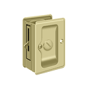 Deltana SDLA325 Heavy Duty Adjustable Pocket Lock Privacy - 3 1/4'' x 2 1/4'' - Stellar Hardware and Bath