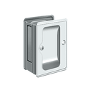 Deltana SDPA325 Heavy Duty Adjustable Pocket Lock Passage - 3 1/4'' x 2 1/4'' - Stellar Hardware and Bath