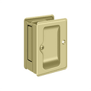 Deltana SDPA325 Heavy Duty Adjustable Pocket Lock Passage - 3 1/4'' x 2 1/4'' - Stellar Hardware and Bath