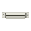 Deltana SHP40 Rectangular Shell Pull 4" - Stellar Hardware and Bath
