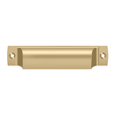 Deltana SHP40 Rectangular Shell Pull 4" - Stellar Hardware and Bath