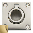 Baldwin 393 FLUSH RING PULL - Stellar Hardware and Bath