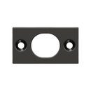 Deltana SP6FB Strike Plate For 6" Flush Bolt - Stellar Hardware and Bath