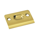 Deltana SPB349 Strike for Drive-In Ball Catch - 2 1/8'' x 1 3/8'' - Stellar Hardware and Bath