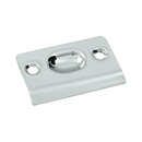 Deltana SPB349 Strike for Drive-In Ball Catch - 2 1/8'' x 1 3/8'' - Stellar Hardware and Bath