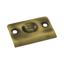 Deltana SPB349 Strike for Drive-In Ball Catch - 2 1/8'' x 1 3/8'' - Stellar Hardware and Bath