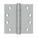 Deltana SS44 Stainless Steel Hinge - 4'' x 4'' - Stellar Hardware and Bath