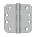 Deltana SS44 Stainless Steel Hinge - 4'' x 4'' - Stellar Hardware and Bath