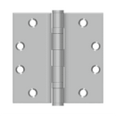 Deltana SS44 Stainless Steel Hinge - 4'' x 4'' - Stellar Hardware and Bath