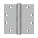 Deltana SS44 Stainless Steel Hinge - 4'' x 4'' - Stellar Hardware and Bath