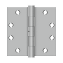 Deltana SS44 Stainless Steel Hinge - 4'' x 4'' - Stellar Hardware and Bath