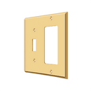 Deltana SWP4752 Double Outlet Switch Plate - 4 1/2'' x 2 3/4'' - Stellar Hardware and Bath