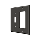 Deltana SWP4752 Double Outlet Switch Plate - 4 1/2'' x 2 3/4'' - Stellar Hardware and Bath