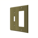 Deltana SWP4743 Single Standard & Rocker Switch Plate - 4 1/2'' x 4 1/2'' - Stellar Hardware and Bath