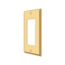 Deltana SWP4754 Single Rocker Switch Plate - 4 1/2'' x 2 3/4'' - Stellar Hardware and Bath