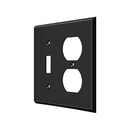 Deltana SWP4762 Single Standard & Double Outlet Switch Plate - 4 1/2'' x 4 1/2'' - Stellar Hardware and Bath