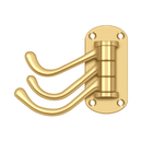 Deltana TSH40 Triple Swivel Garment Hook - 4'' - Stellar Hardware and Bath