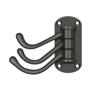 Deltana TSH40 Triple Swivel Garment Hook - 4'' - Stellar Hardware and Bath