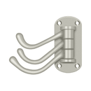 Deltana TSH40 Triple Swivel Garment Hook - 4'' - Stellar Hardware and Bath