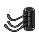 Deltana TSH40 Triple Swivel Garment Hook - 4'' - Stellar Hardware and Bath