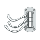 Deltana TSH40 Triple Swivel Garment Hook - 4'' - Stellar Hardware and Bath