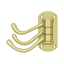 Deltana TSH40 Triple Swivel Garment Hook - 4'' - Stellar Hardware and Bath