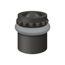 Deltana UFBP4505 Pattern Universal Floor Bumper - 1 1/2'' - Stellar Hardware and Bath