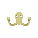 Deltana WDH15 Double Garment Hook - 2 3/4'' x 1 5/8'' - Stellar Hardware and Bath