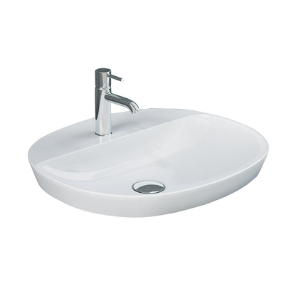 Barclay Variant Oval Drop-In Basin with Ledge 5