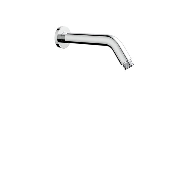 Aqua Brass M8101 6" round shower arm & flange - Stellar Hardware and Bath 