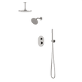 Artos Opera Thermostatic Shower Trim Kit with Wall & Ceiling Mount Shower Head, Hand Shower