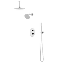 Artos Opera Thermostatic Shower Trim Kit with Wall & Ceiling Mount Shower Head, Hand Shower