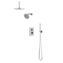 Artos Otella Thermostatic Shower Trim Kit with Wall & Ceiling Mount Shower Head, Hand Shower