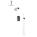 Artos Otella Thermostatic Shower Trim Kit with Wall & Ceiling Mount Shower Head, Hand Shower