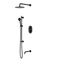 Artos Opera Thermostatic Shower Trim Kit with Hand Shower on Slide Bar, Tub Filler
