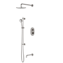 Artos Opera Thermostatic Shower Trim Kit with Hand Shower on Slide Bar, Tub Filler
