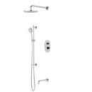 Artos Opera Thermostatic Shower Trim Kit with Hand Shower on Slide Bar, Tub Filler
