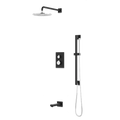 Artos Otella Thermostatic Shower Trim Kit with Hand Shower on Slide Bar, Tub Filler