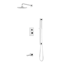 Artos Otella Thermostatic Shower Trim Kit with Hand Shower on Slide Bar, Tub Filler