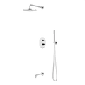 Artos Opera Thermostatic Shower Trim Kit with Hand Shower, Tub Filler