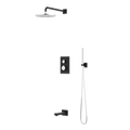 Artos Otella Thermostatic Shower Trim Kit with Hand Shower, Tub Filler