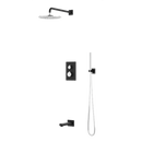 Artos Otella Thermostatic Shower Trim Kit with Hand Shower, Tub Filler