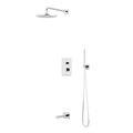 Artos Otella Thermostatic Shower Trim Kit with Hand Shower, Tub Filler