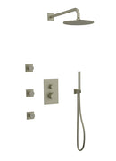 Artos Otella Thermostatic Shower Trim Kit with Hand Shower, Body Jets