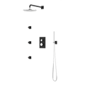Artos Otella Thermostatic Shower Trim Kit with Hand Shower, Body Jets